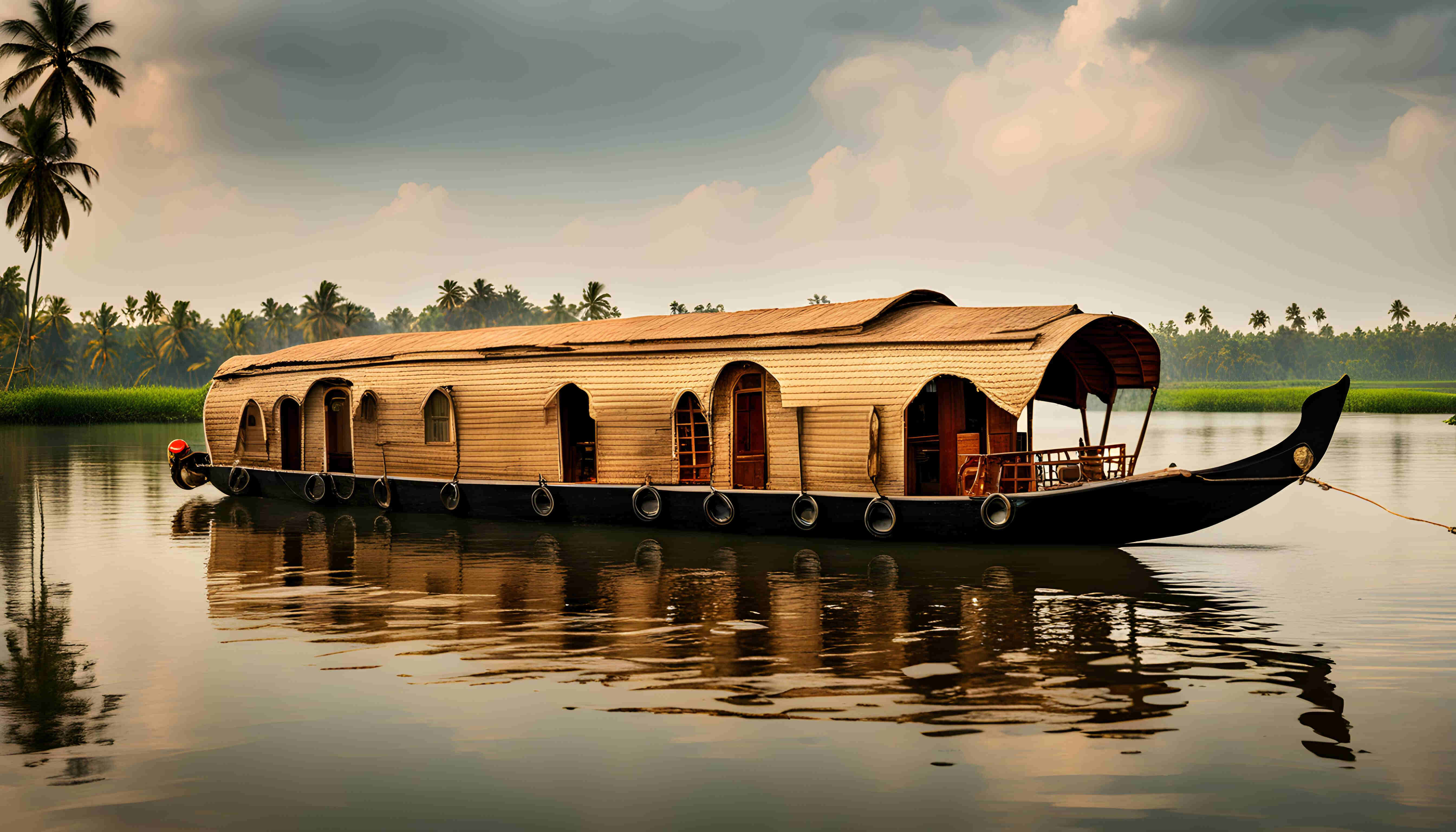 Alleppey houseboat 